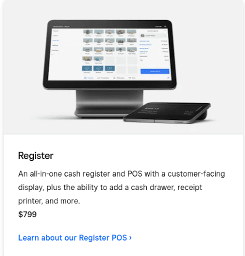 Square POS Register